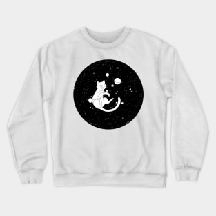 Space Cat Crewneck Sweatshirt